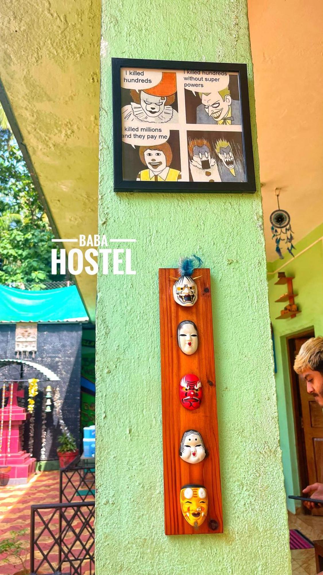 Baba Hostel By La Voglia Chapora Eksteriør billede